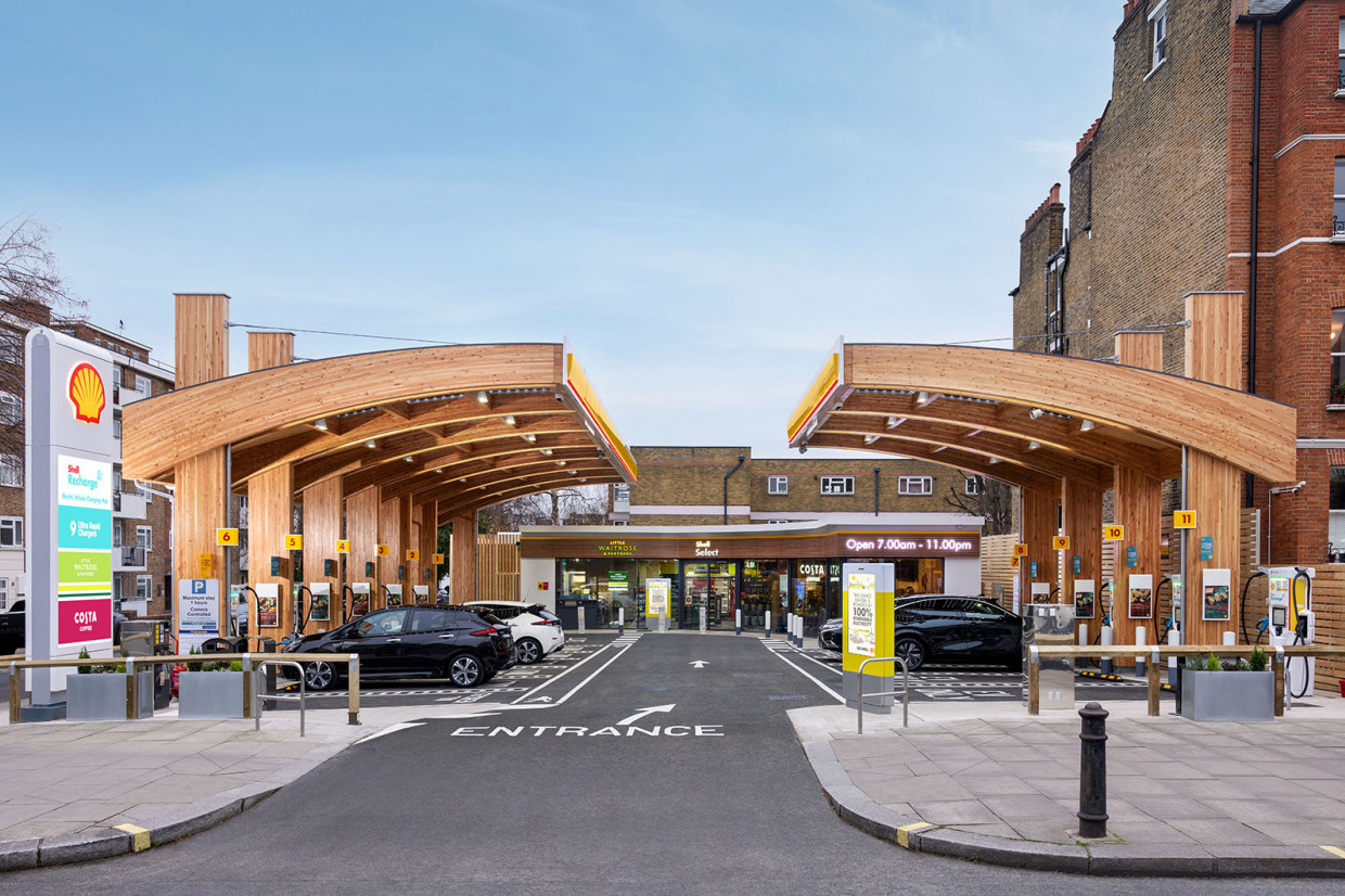 Shell ev deals charging station